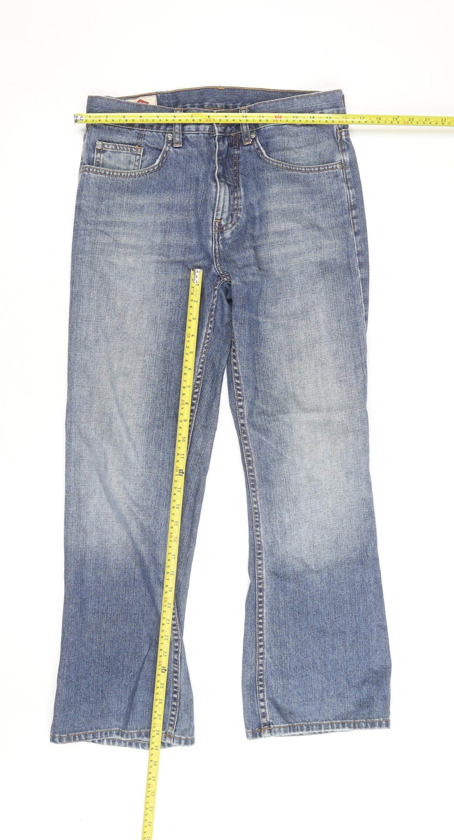 Lee Cooper Women's Blue Bootcut Denim Jeans Size 12 Regular Fit