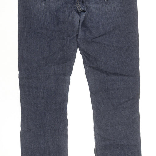 Paige Women's Blue Skyline Straight Jeans Size 30 Regular Fit