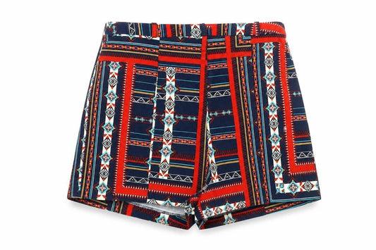 River Island Women’s Multicoloured Size 14 Paperbag Shorts