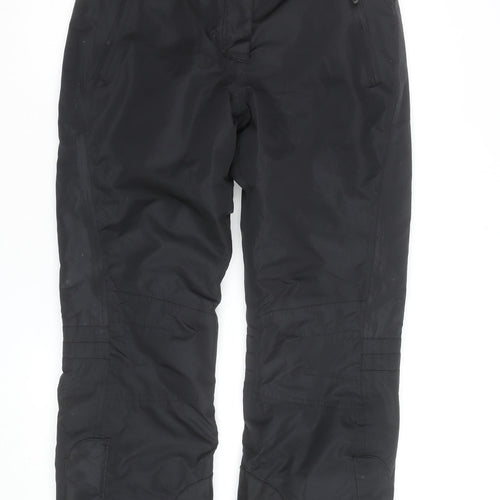 Crivit Pro Men's Black L Snow Pants Waterproof Insulated Winter Trousers
