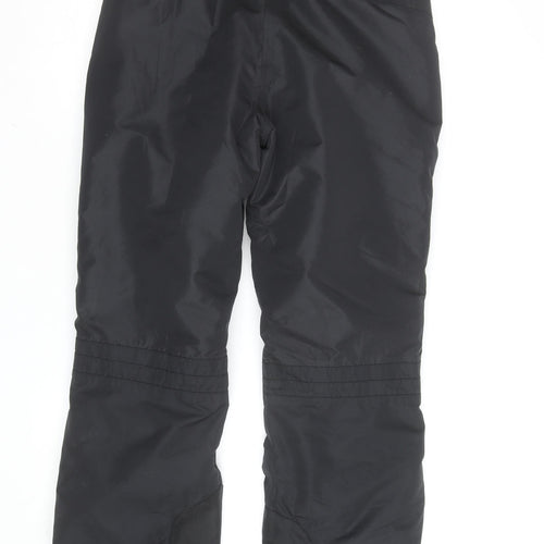 Crivit Pro Men's Black L Snow Pants Waterproof Insulated Winter Trousers