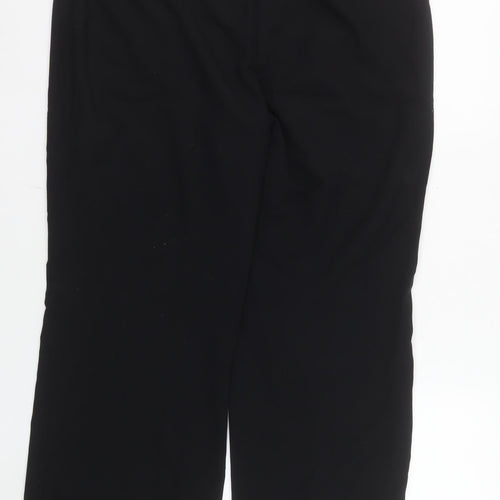 Marks and Spencer Women's Black Size 14 Short Stretch Trousers