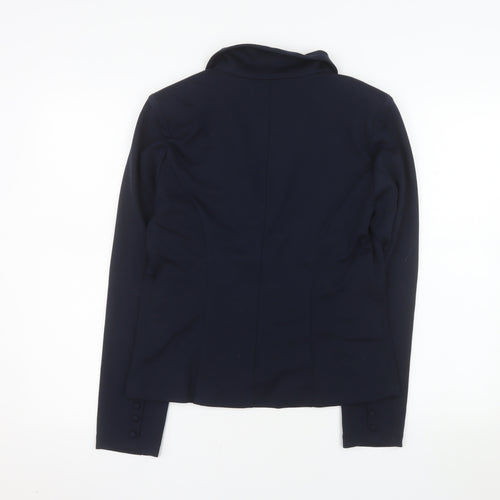 Freequent Women's Blue Tailored Blazer Jacket Size M
