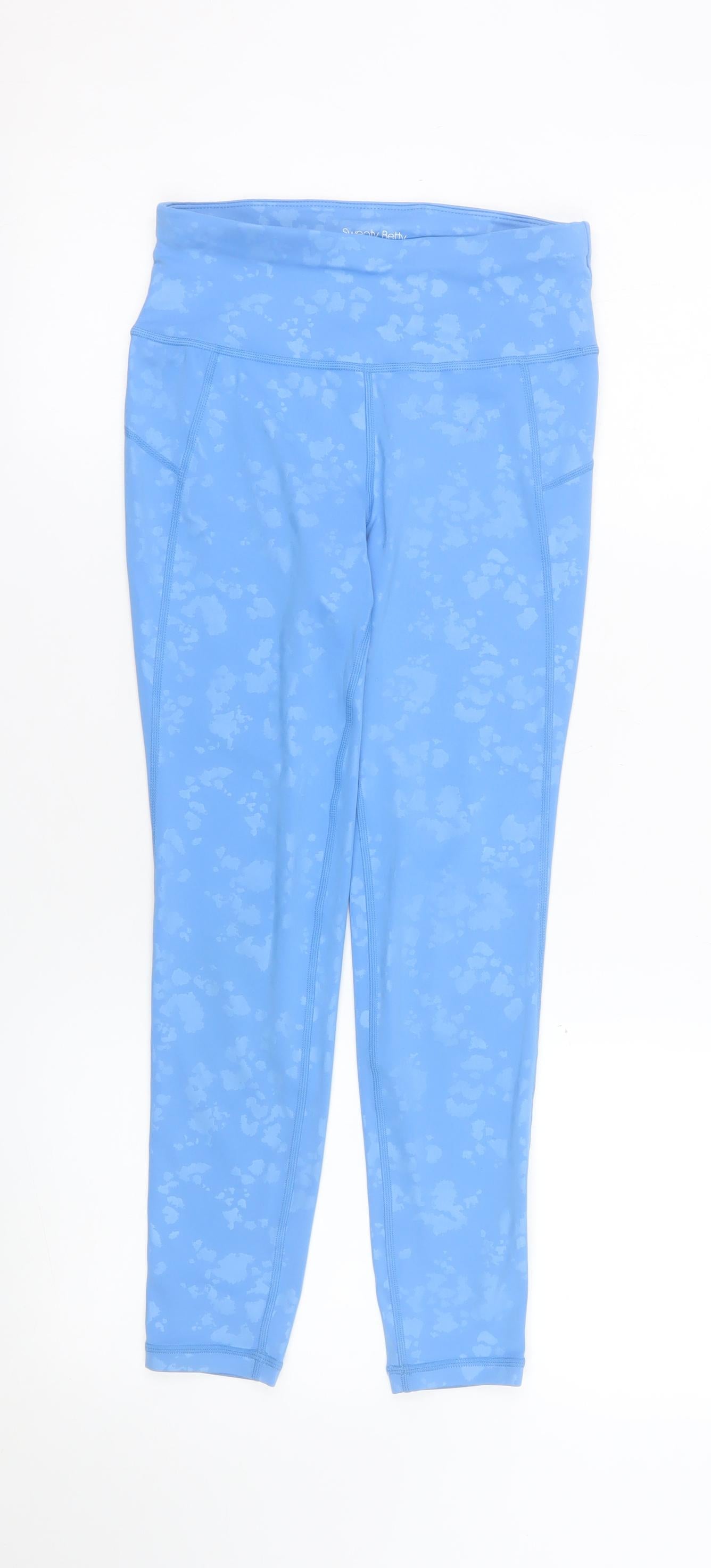 Sweaty Betty Womens Blue XS 7/8 Length All Day Leggings