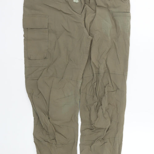Sweaty Betty Women’s Khaki Cargo Trousers XS Jogger Style