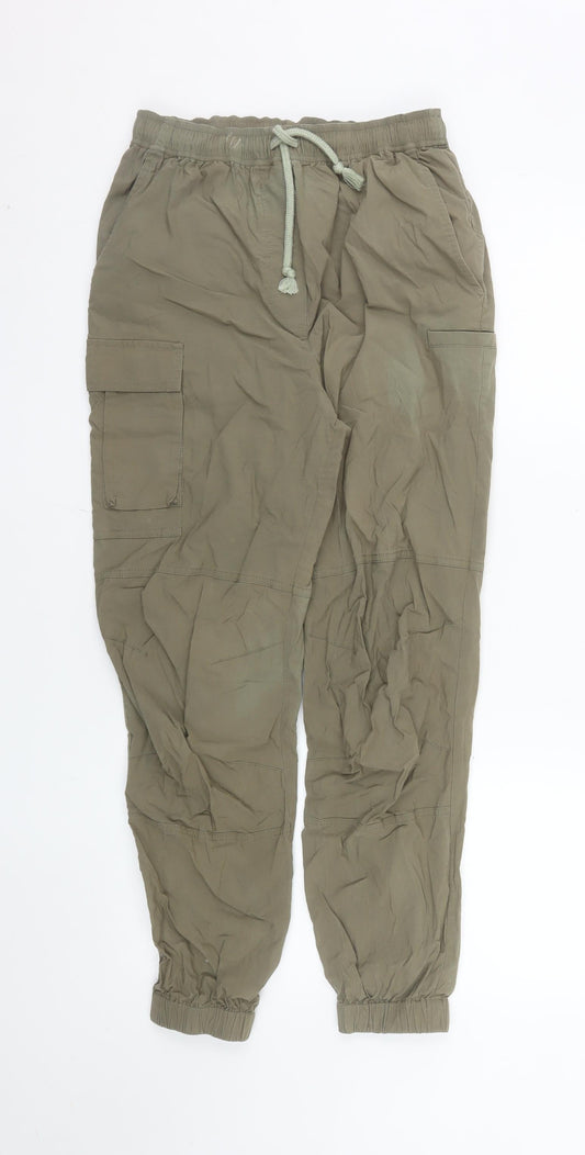 Sweaty Betty Women’s Khaki Cargo Trousers XS Jogger Style