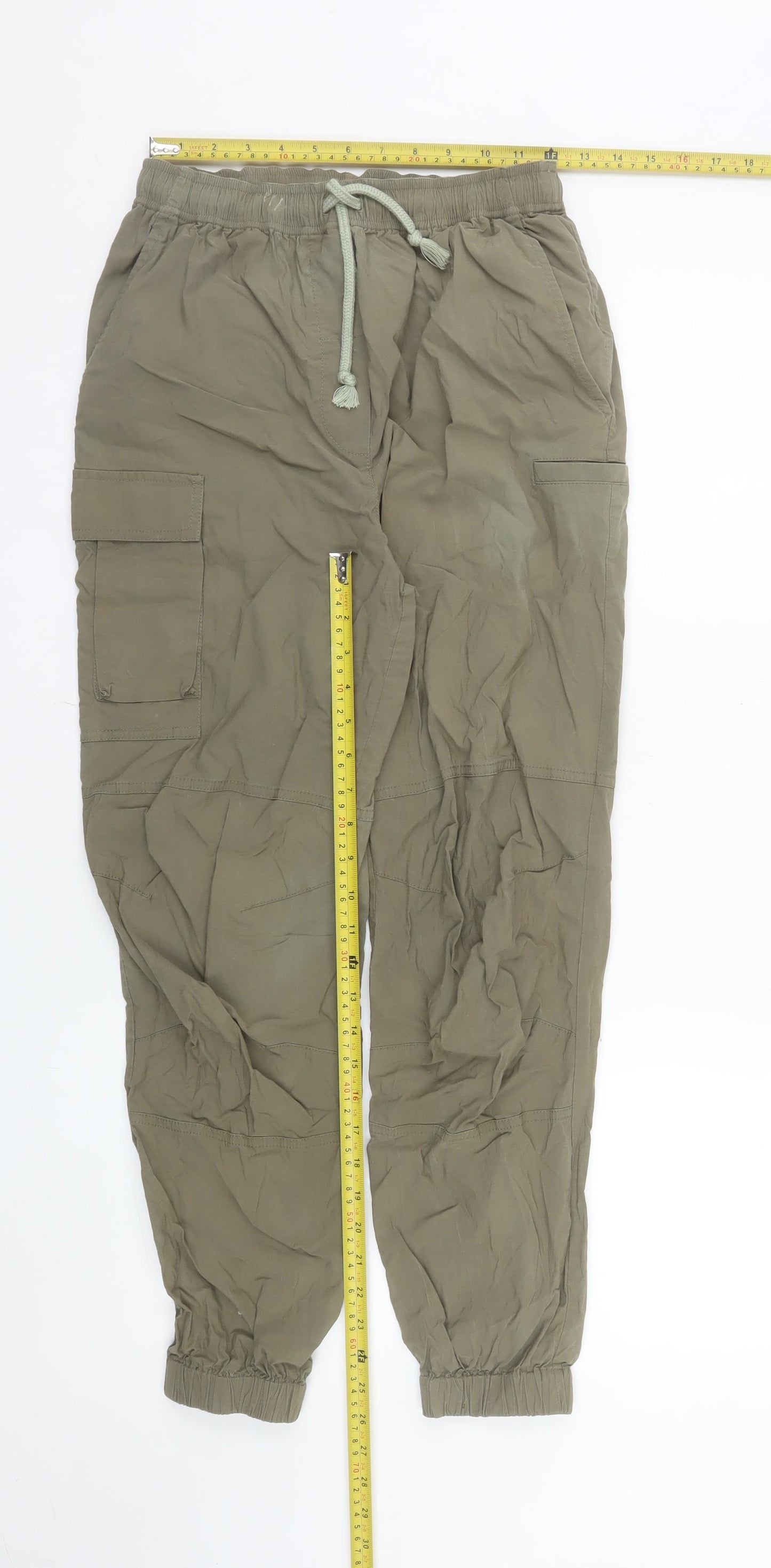 Sweaty Betty Women’s Khaki Cargo Trousers XS Jogger Style