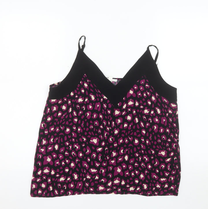 The Gail Collection Womens Multicoloured Camisole Top Size 16