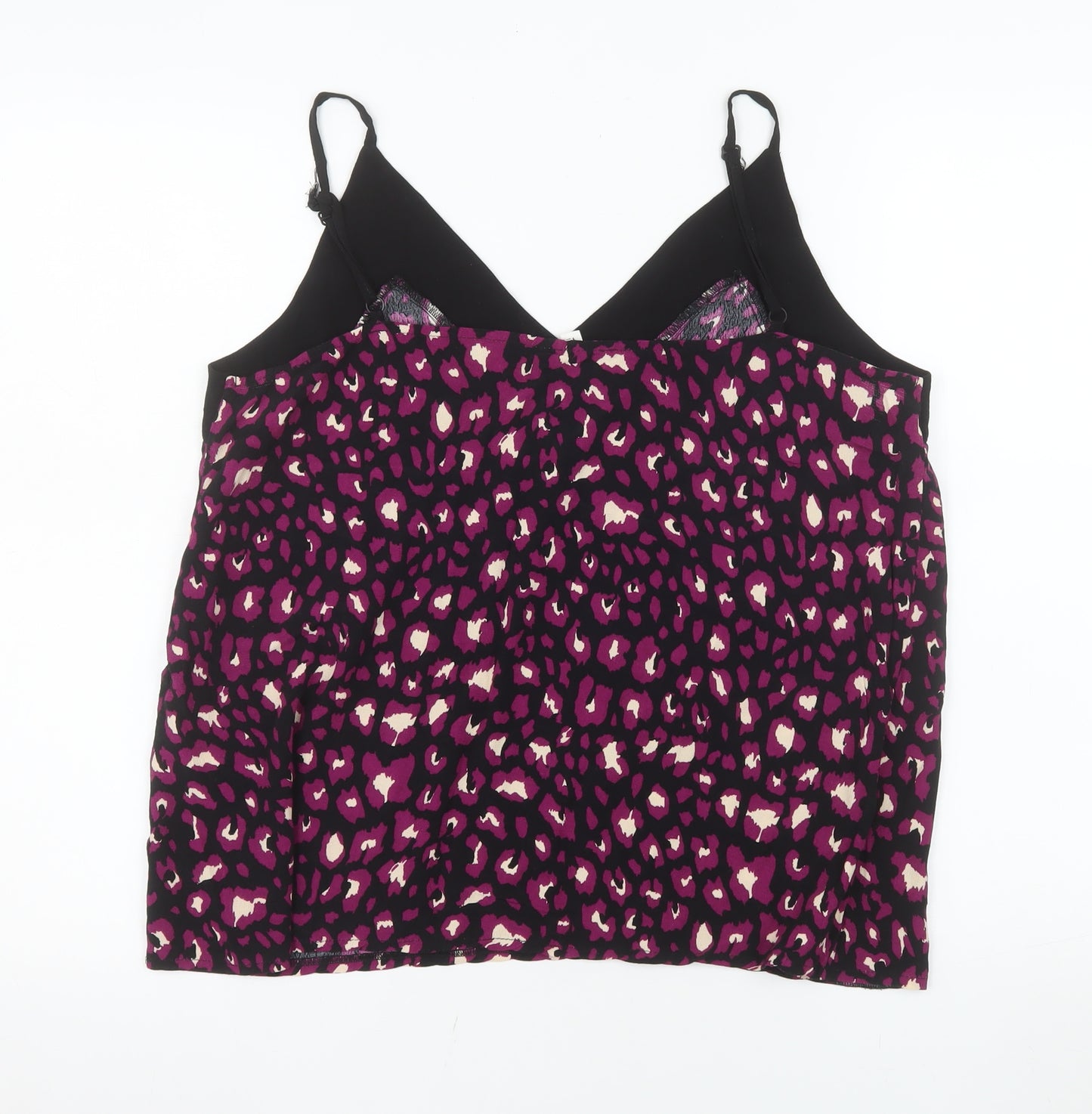 The Gail Collection Womens Multicoloured Camisole Top Size 16
