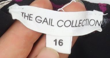 The Gail Collection Womens Multicoloured Camisole Top Size 16