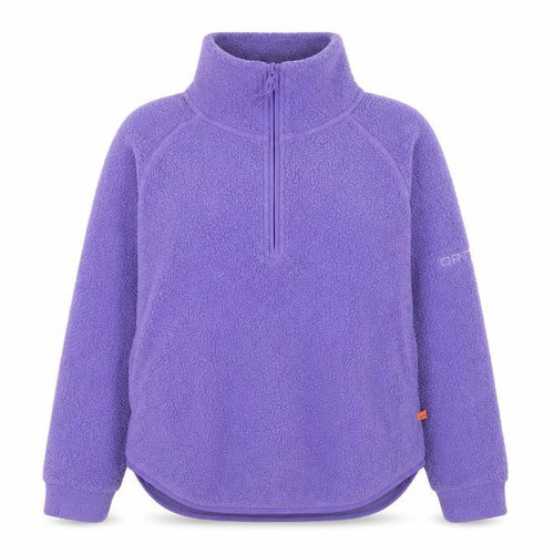 Portwest Women XS Purple Fleece 1/4 Zip Pullover Sweatshirt