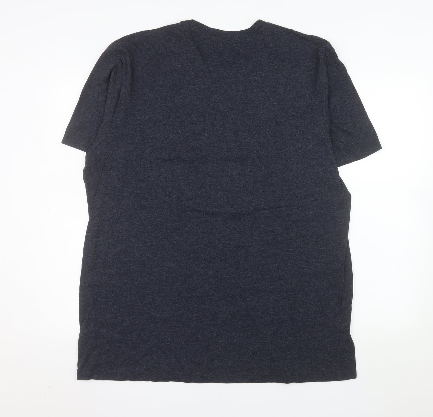 47 Brand Men's Navy Blue 2XL Patriotic Graphic Crew Neck T-Shirt