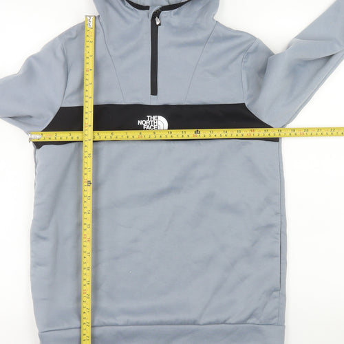 The North Face Boys Grey 2XL Pullover Logo Hoodie