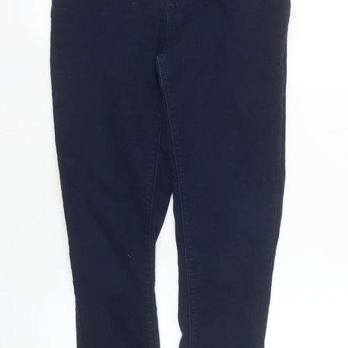 Dunnes Stores Women’s Blue Skinny Jeans Size 10 Mid Rise Stretch Denim