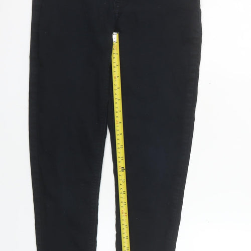 Dunnes Stores Women’s Black Skinny Jeans Size 10 Slim Fit Stretch Denim