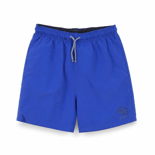 F&F Boys Blue Athletic Swim Shorts 11-12 Years Quick Dry Polyester