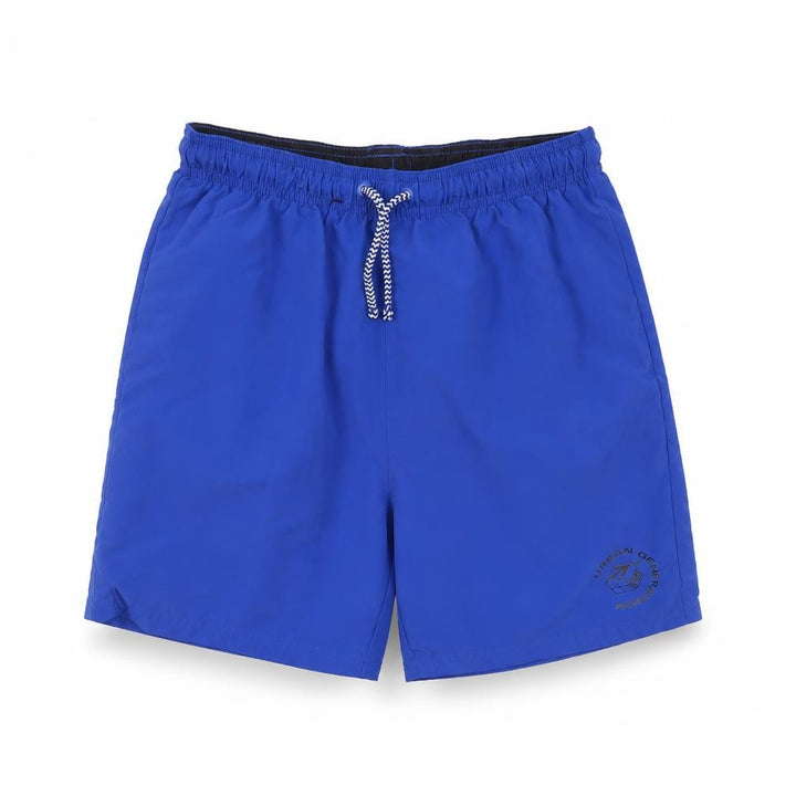 F&F Boys Blue Athletic Swim Shorts 11-12 Years Quick Dry Polyester