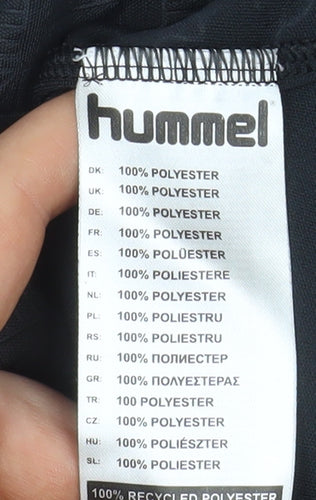 Hummel Boys Black Southampton FC Football Jersey Shirt 14 Years