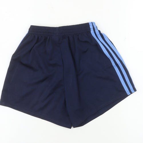 O’Neills Boys Blue Athletic Sports Shorts 24in Polyester Lightweight