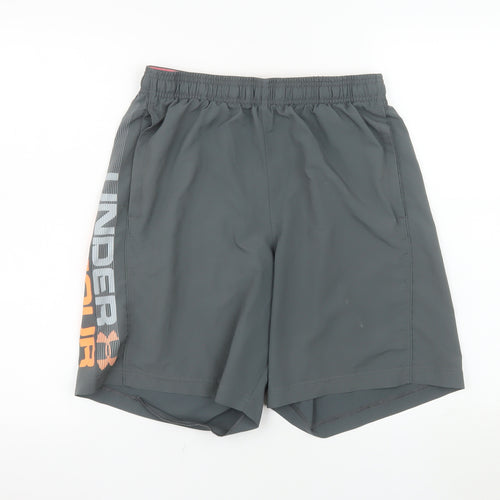 Under Armour Mens Grey Medium Athletic HeatGear Shorts