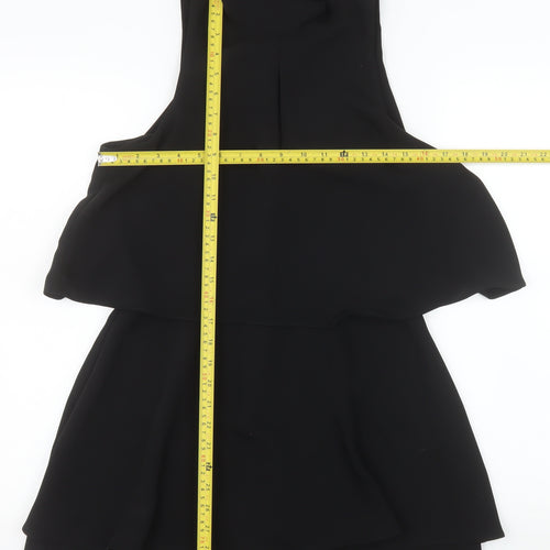 River Island Women’s Black Size 12 Sleeveless Shift Dress