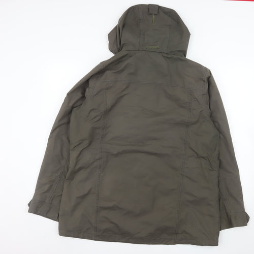 Regatta Women's Green Waterproof Hooded Parka Jacket Size 20