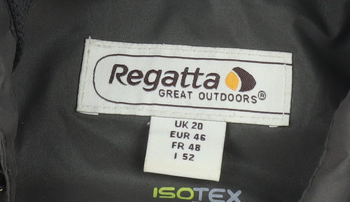 Regatta Women's Green Waterproof Hooded Parka Jacket Size 20