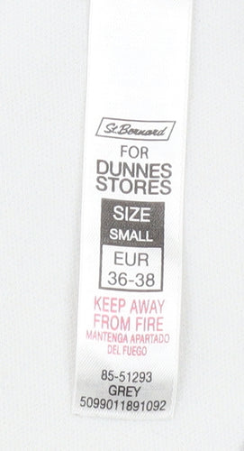 Dunnes Stores Women’s Grey Coatigan Small Mid-Length Knit Jacket