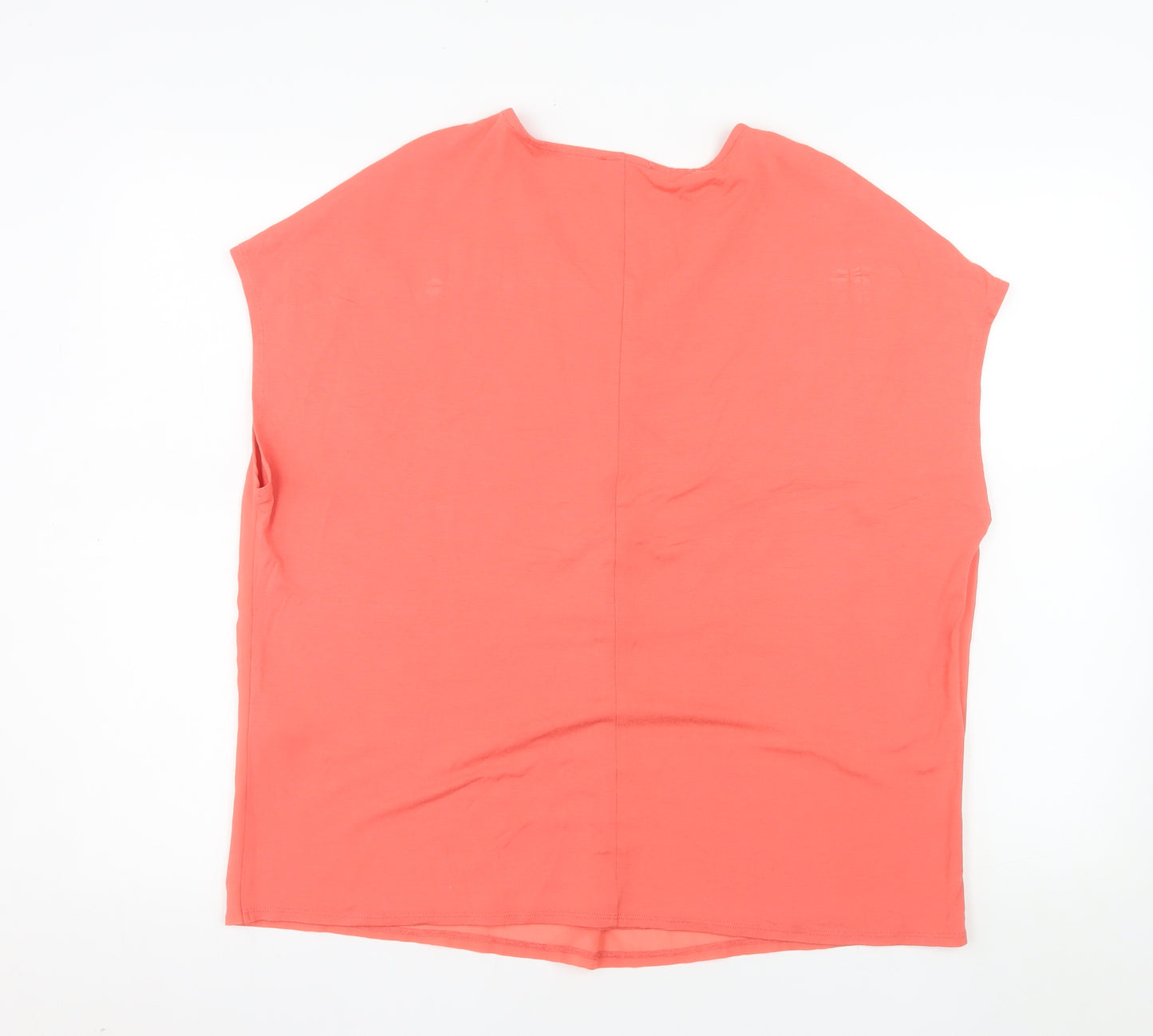 Bonita Women's Pink V-Neck Sleeveless Blouse Top Size XL