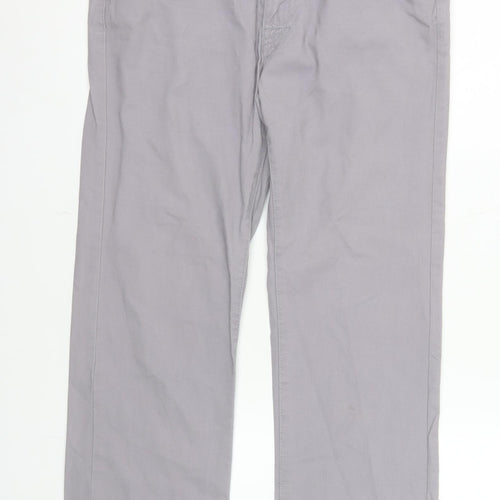 Denim Co Women’s Grey Straight Jeans Size 12 Regular Fit