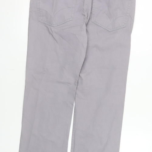 Denim Co Women’s Grey Straight Jeans Size 12 Regular Fit