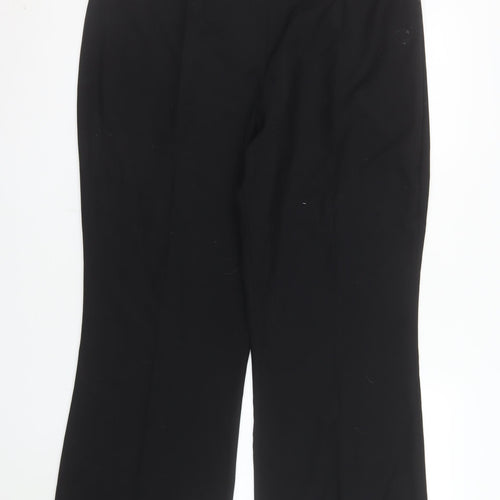 Coppinger Women's Black Size 18 Straight Leg Dress Pants