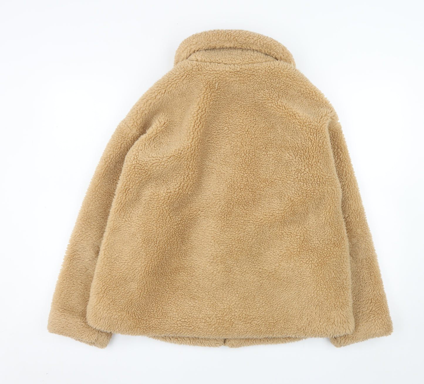 Dunnes Stores Women’s Beige Full Zip Fleece Jacket Size 14