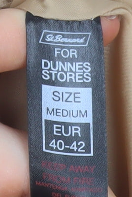 Dunnes Stores Women’s Beige Full Zip Fleece Jacket Size 14
