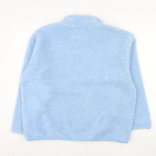 Disney Women’s Blue XS Fleece Stitch 1/4 Zip Jacket