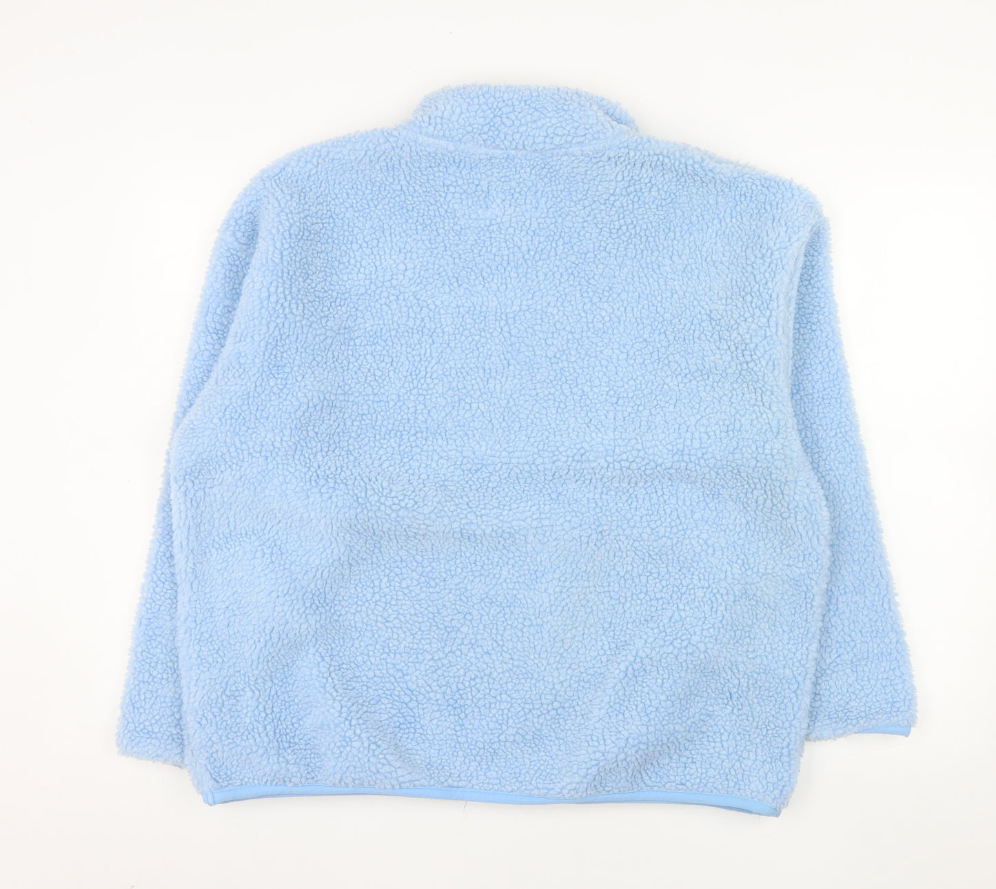 Disney Women’s Blue XS Fleece Stitch 1/4 Zip Jacket