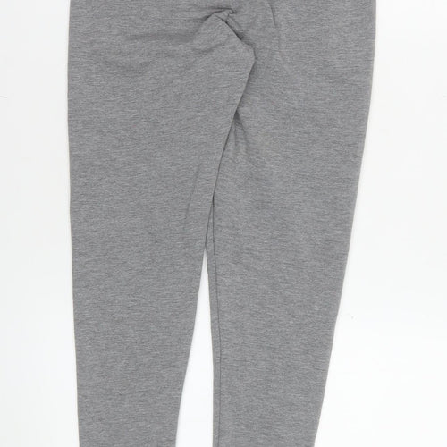 11 Degrees Womens Grey Leggings UK 8 Polyester Blend Activewear