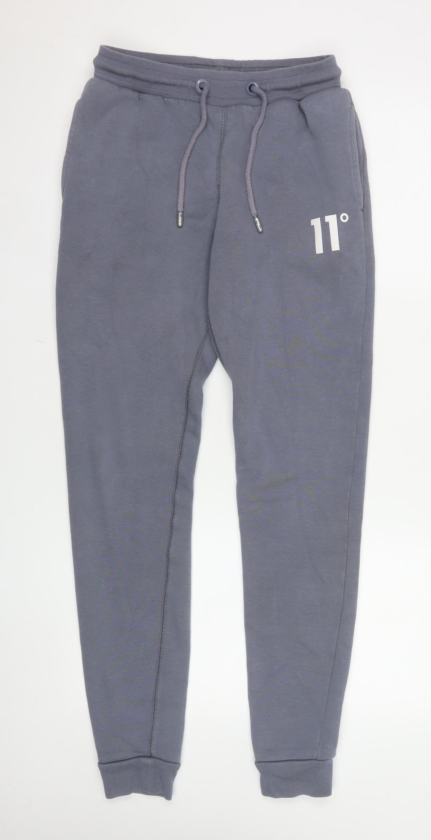 11 Degrees Men's Grey Jogger Sweatpants XS Cotton Blend
