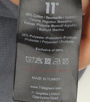 11 Degrees Men's Grey Jogger Sweatpants XS Cotton Blend