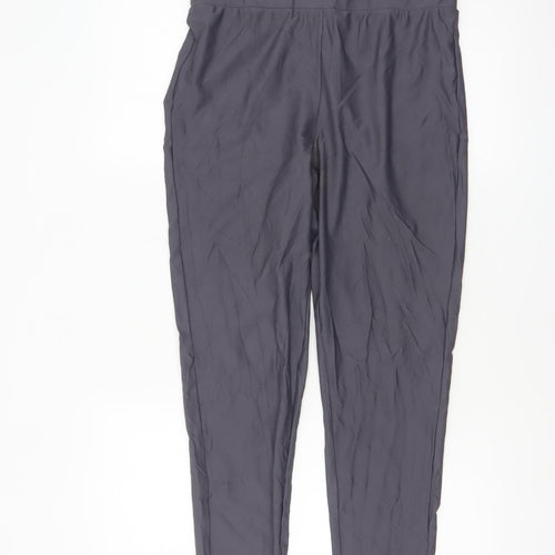 ASOS DESIGN Womens Grey Leggings Size 12 Slim Fit Activewear
