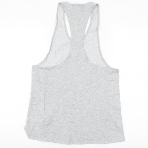 Gymshark Women's Grey S Racerback Tank Top Athletic Fit