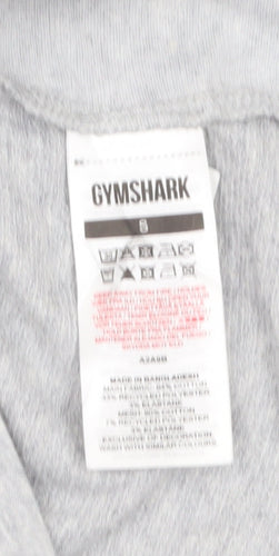 Gymshark Women's Grey S Racerback Tank Top Athletic Fit