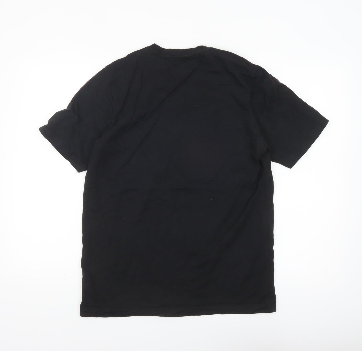 Adidas Men’s Black Cotton Short Sleeve Crew Neck T-Shirt M