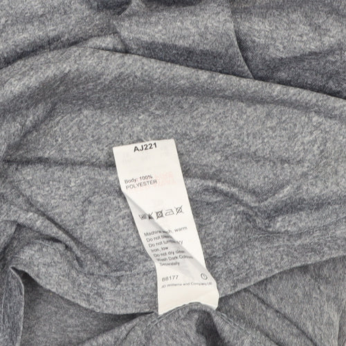 Snowdonia Grey Women's Size 16 Short Sleeve Active T-Shirt