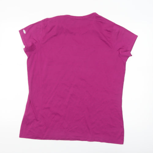 Regatta Womens Purple Short Sleeve Adventure Tech T-Shirt Size 18