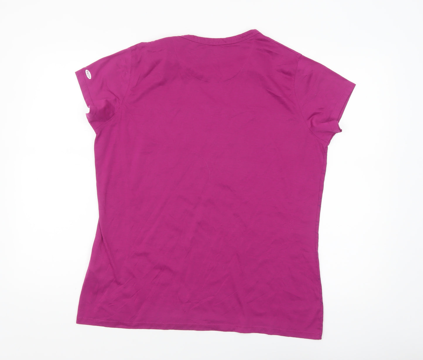 Regatta Womens Purple Short Sleeve Adventure Tech T-Shirt Size 18
