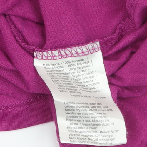 Regatta Womens Purple Short Sleeve Adventure Tech T-Shirt Size 18