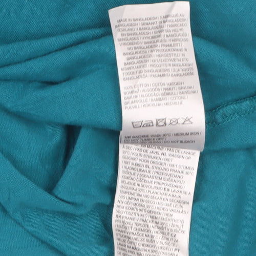 Slazenger Men's Blue 2XL Crew Neck Cotton Short Sleeve T-Shirt
