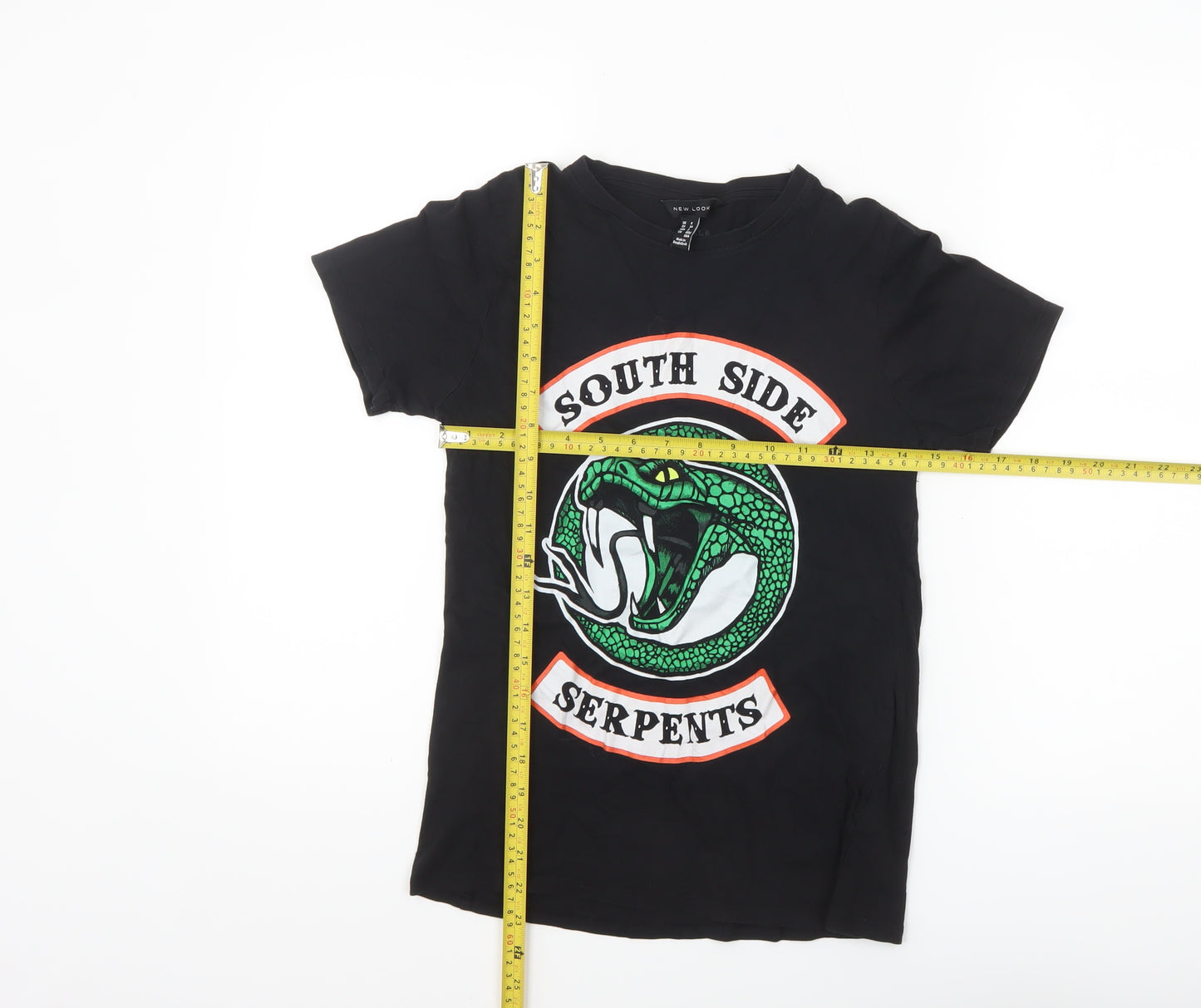 New Look Women’s Black South Side Serpents T-Shirt Size 6
