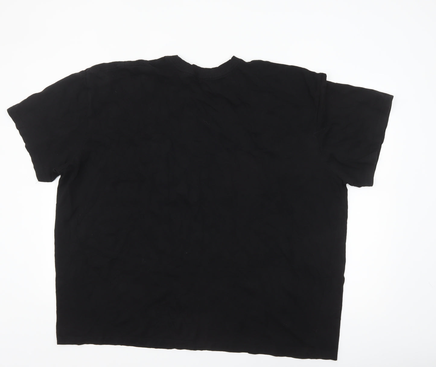 boohooMAN Men's Black 3XL Los Angeles California Graphic T-Shirt
